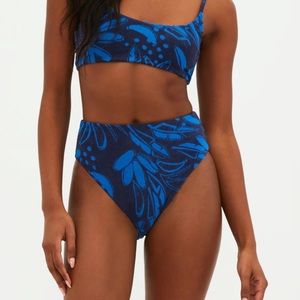 Beach Riot NEVER WORN Katie bottom Java banana